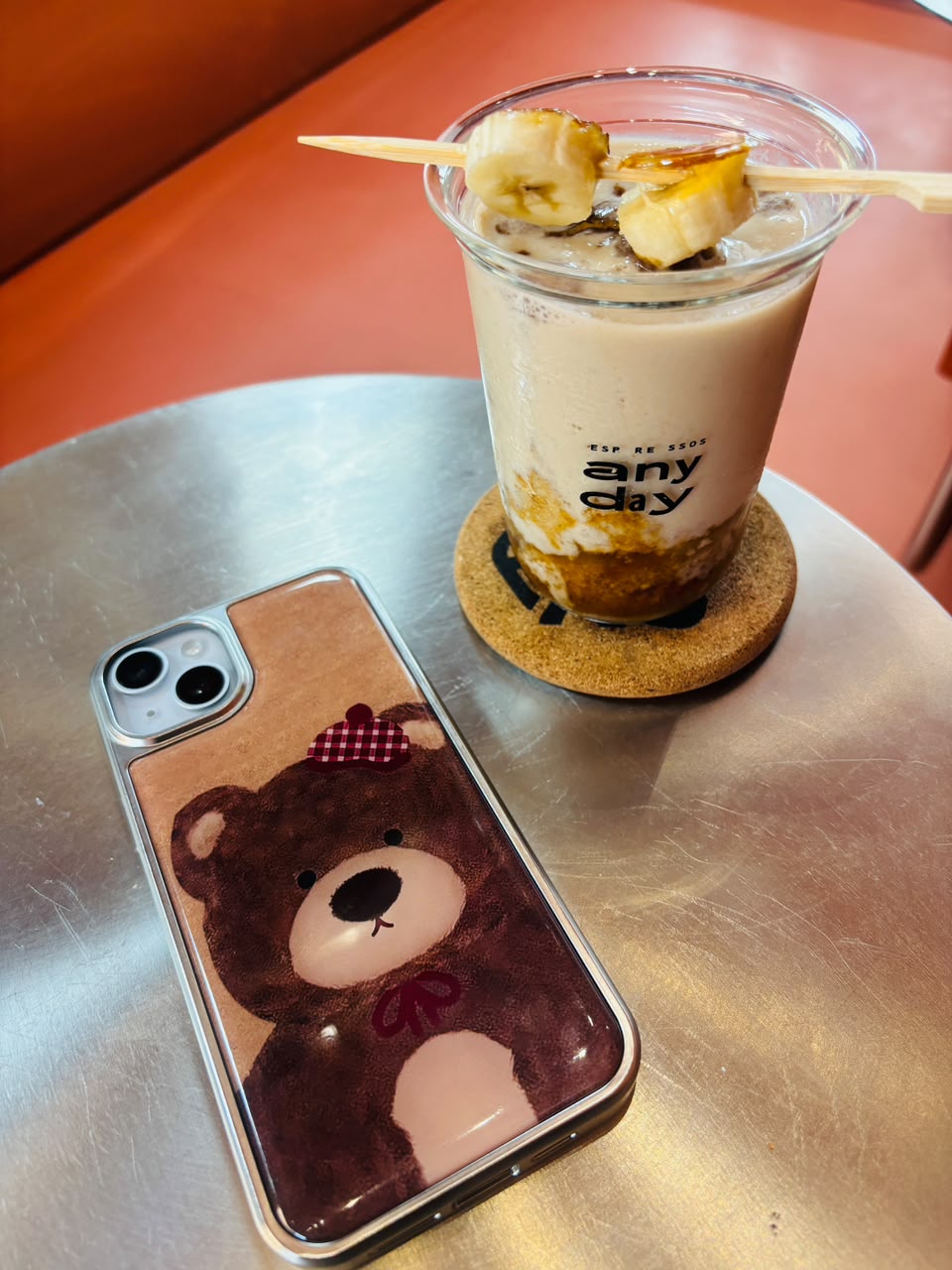 Cute Brown Teddy Bow case