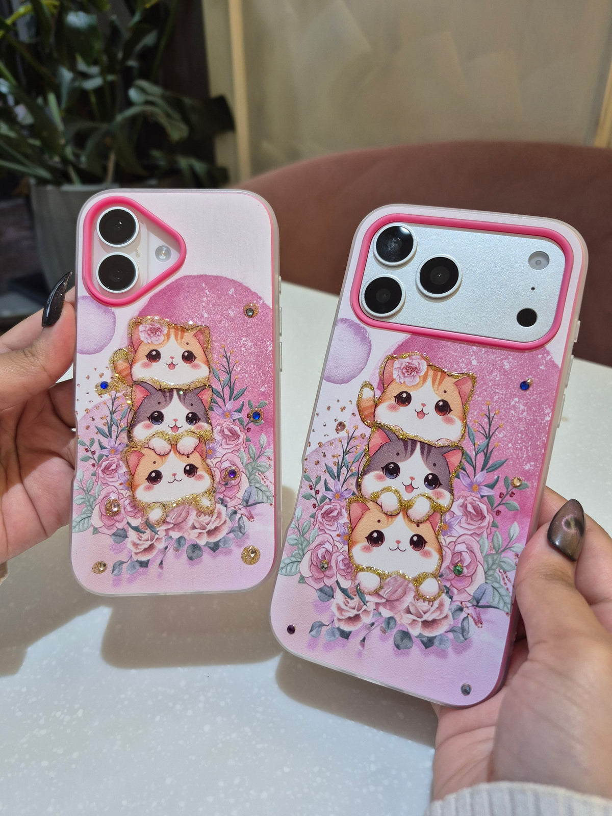 Stacked Kitty iPhone Case