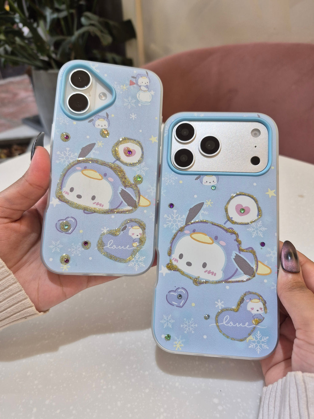 Dreamy Penguin iPhone Case
